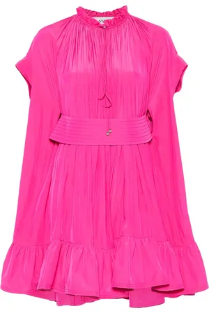 Lanvin Vestido corto con cinturón