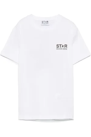 Golden Goose Playera con logo en contraste