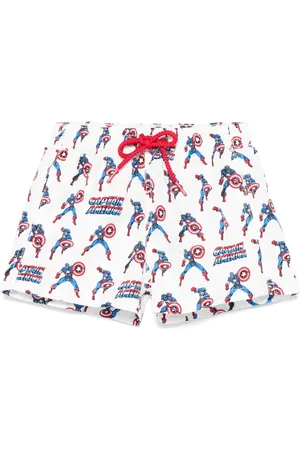 MC2 SAINT BARTH Shorts de playa Jean Lightning