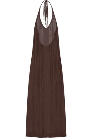 Donde Esteban Guayabera midi dress
