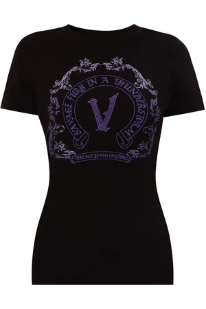 VERSACE Playera con estampado Barocco