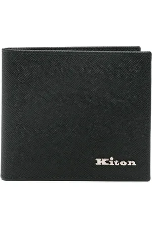 Kiton Cartera con letras del logo
