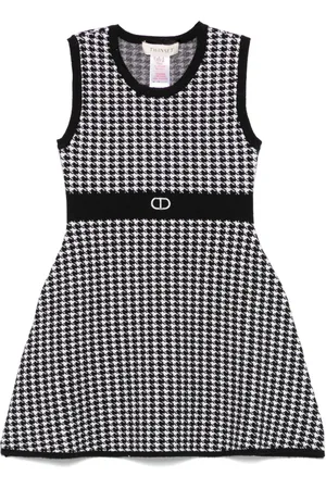 Twin-Set Vestido con motivo pied de poule