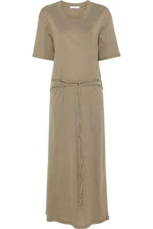 LEMAIRE Vestido estilo playera con cinturón