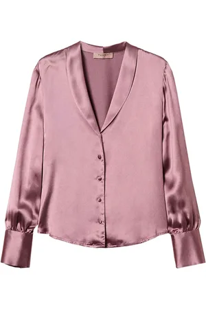 Twin-Set Camisa con efecto satinado