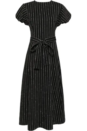 ULLA JOHNSON Vestido con motivo de rayas