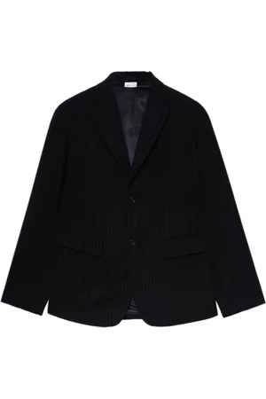 Comme des Garçons Blazer con motivo de rayas diplomáticas