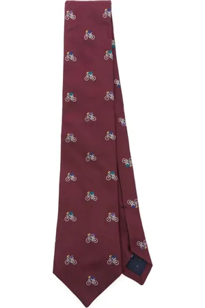 Paul Smith Corbata con motivo bordado