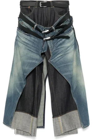 JUNYA WATANABE Jeans con cinturón