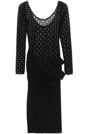 Givenchy Vestido de malla 4G