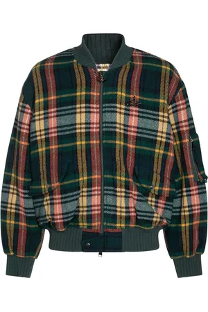 Vivienne Westwood Chamarra bomber con cuadros estampados