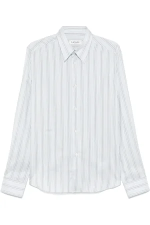 Lanvin Camisa con rayas estampadas