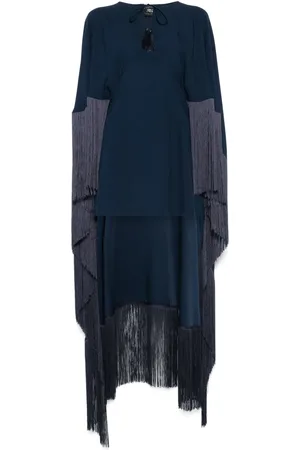 ‎Taller Marmo‎ Vestido corto con detalle de capa
