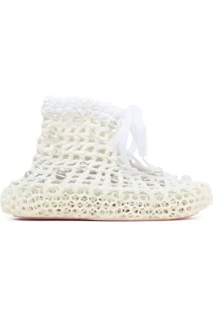 SUSAN FANG Botas de crochet con cuentas