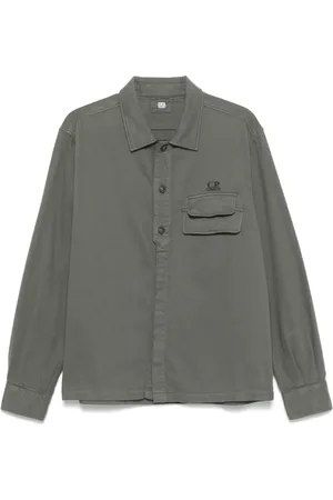 C.P. Company Camisa con diseño acorazado