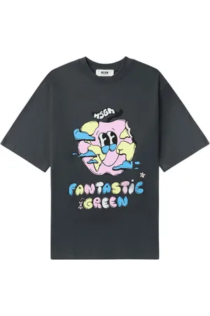 Msgm Playera con estampado gráfico de x Burro Studio