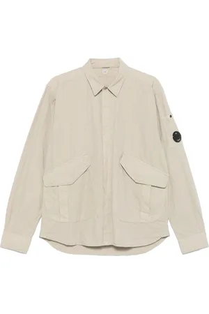 C.P. Company Sobrecamisa Microreps Diamond Peach