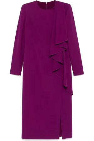 Elie saab Vestido midi cady