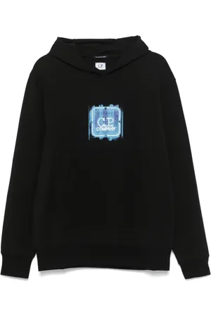 C.P. Company Hoodie con logo gráfico
