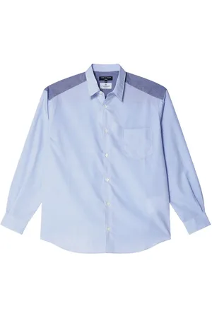 Comme des Garçons Camisa con rayas estampadas