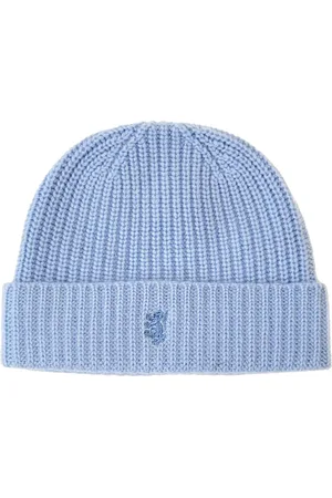 PRINGLE OF SCOTLAND Gorro de cachemira tejido de canalé