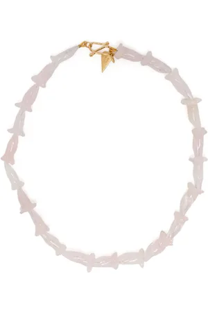 FORTE FORTE Collar con detalle floral de gemas
