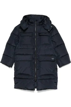 Emporio Armani Abrigo capitonado