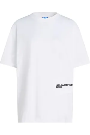 Karl Lagerfeld Playera con estampado gráfico