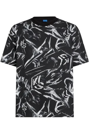 Karl Lagerfeld Playera con monograma KLJ
