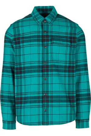Aztech Camisa con cuadros estampados