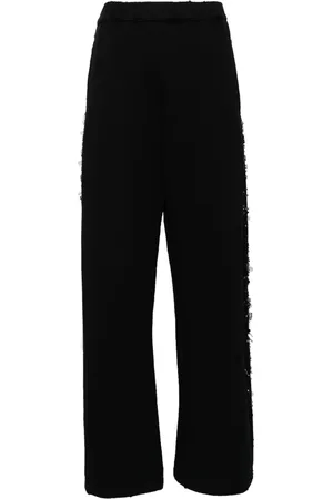 JNBY Pantalones con detalles de mostacillas