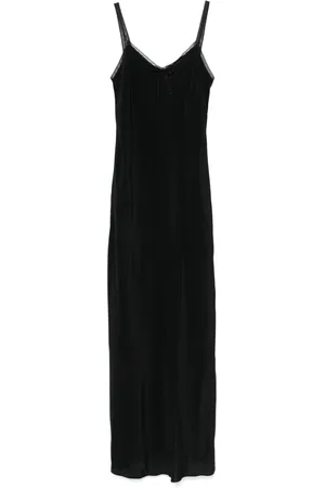 Rochas Vestido largo cady