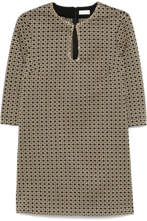 Liu Jo Vestido corto con mosaico en jacquard