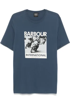 Barbour Playera con fotografía estampada