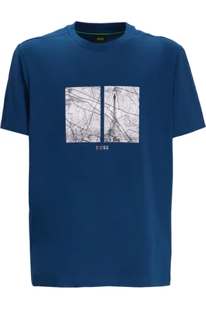 HUGO BOSS Playera con estampado gráfico