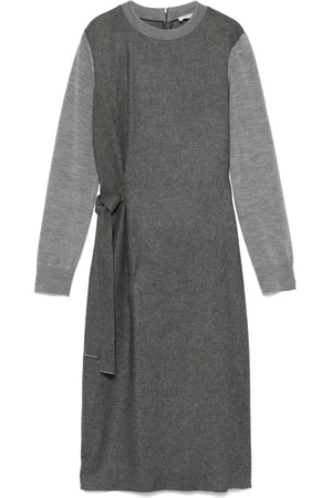 PESERICO SIGN Vestido midi con cinturón