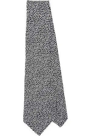 Paul Smith Corbata de seda con estampado de lunares
