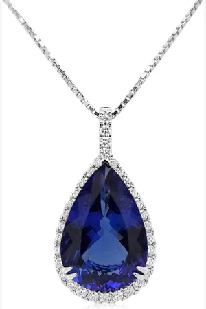 HYT Jewelry Collar en oro de 18kt con diamantes y tanzanita