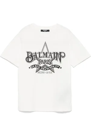 Balmain Playera con estampado de estrella en 3D