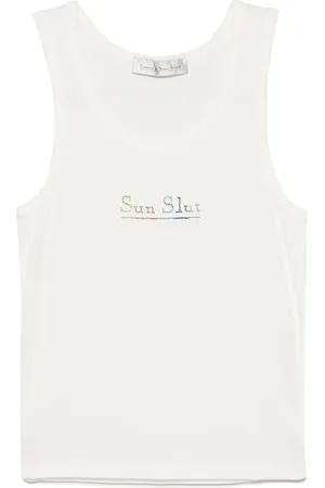 Ludovic De Saint Sernin Camiseta con logo de cristal