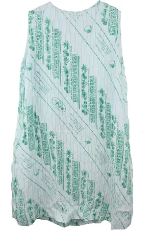 Jil Sander Vestido con estampado gráfico