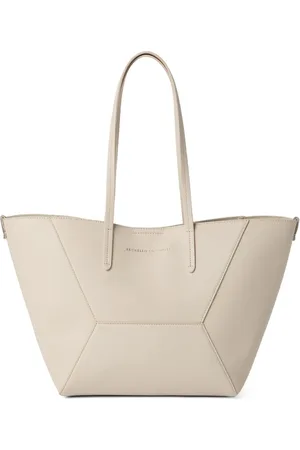 Brunello Cucinelli Tote BC Duo pequeña de piel