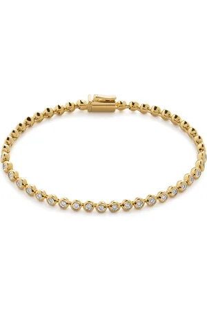 Monica Vinader Pulsera Essential con diamante