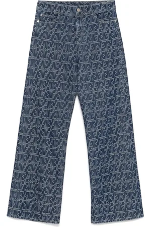 Emporio Armani Jeans con logo en jacquard