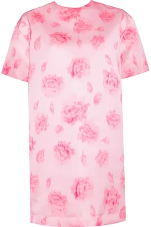 Msgm Vestido corto con estampado floral