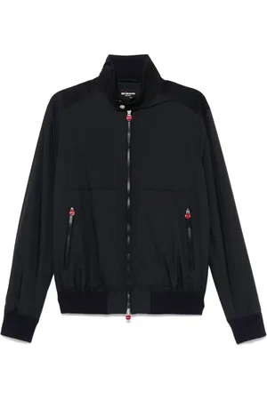 Kiton Chamarra con paneles de gamuza
