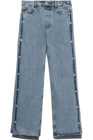 Y / PROJECT Jeans con pretina plegable