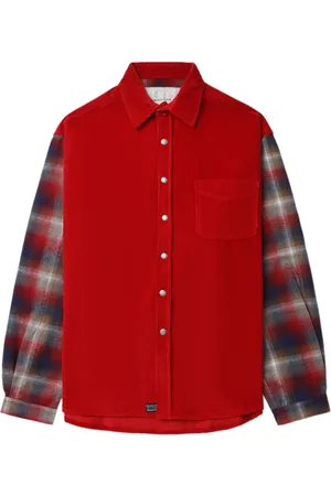 ERL Camisa con cuadros estampados