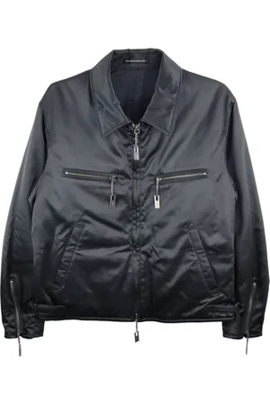 YOHJI YAMAMOTO Chamarra de sarga