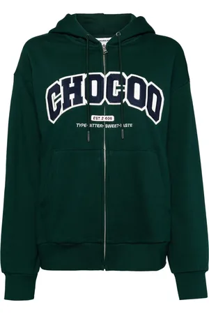 Chocoolate Chamarra con capucha y aplique del logo